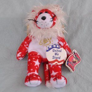 plush TRUTH lion with wings 08493 stuffed animal numbered (w630)